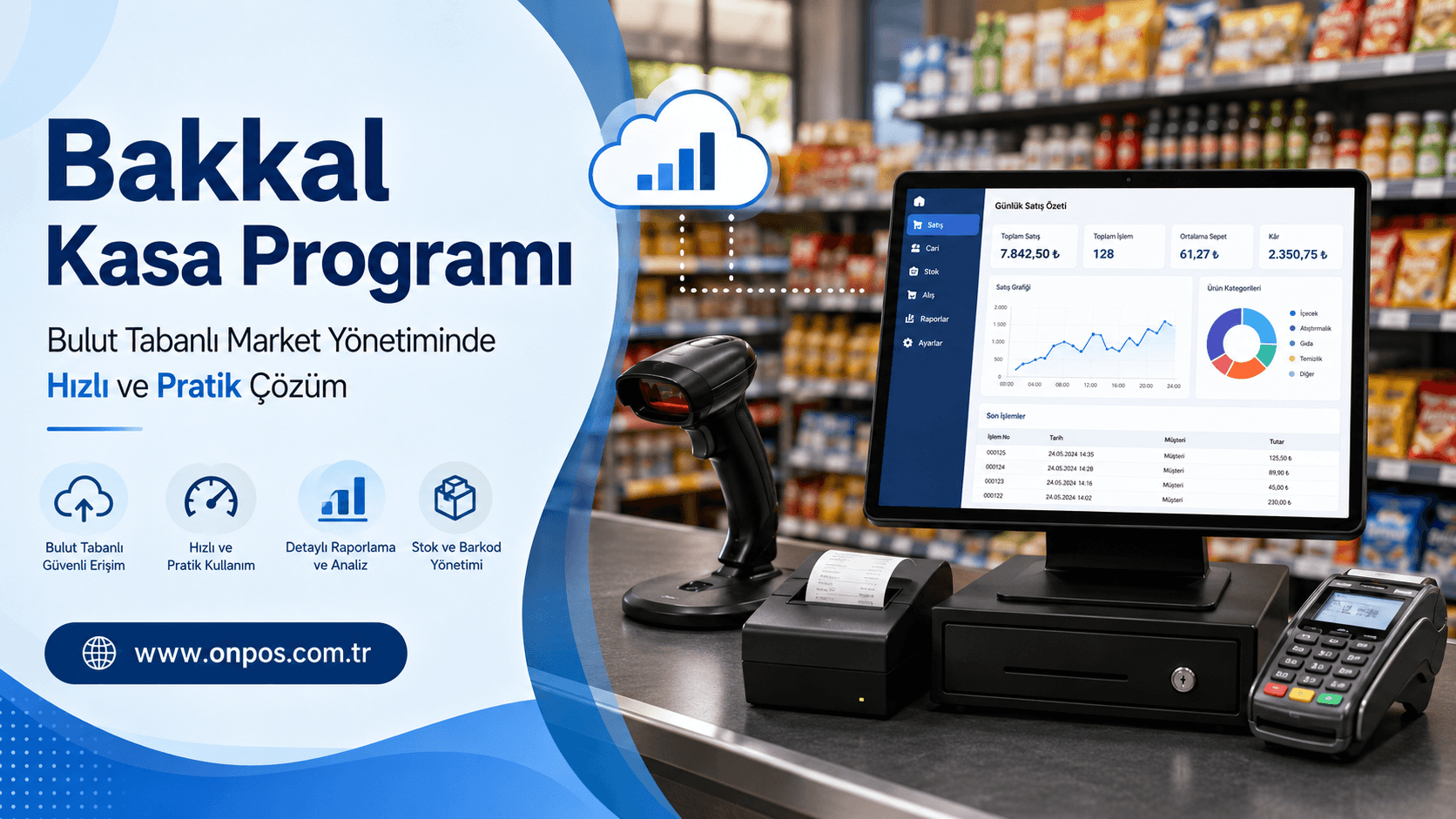 Bakkal Kasa Programı ile Market ve Büfe Yönetiminde Yeni Nesil Kolaylık